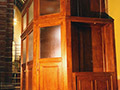 portale chiesa - vista interna
